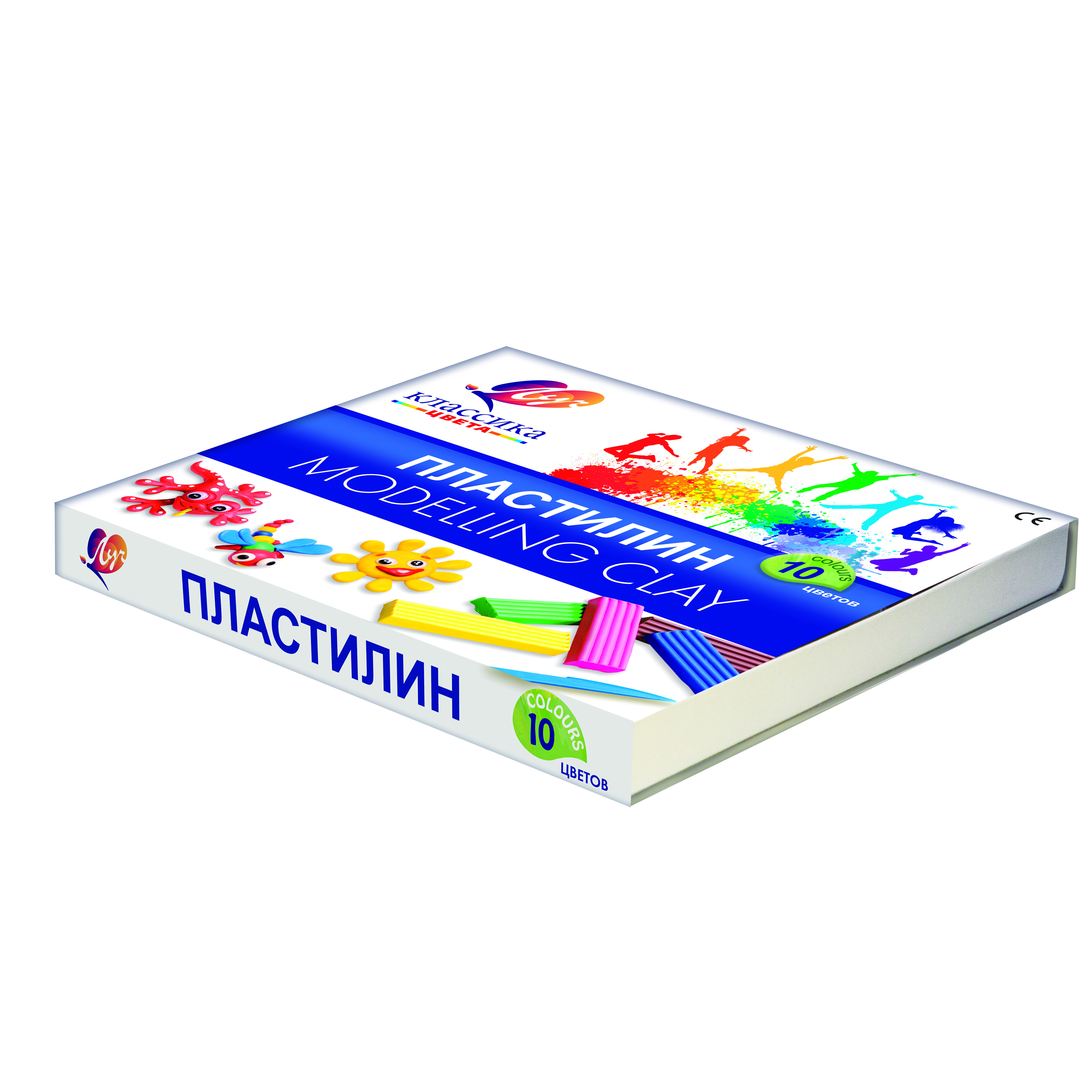 Пластилин Луч 10 цв. - фото 7