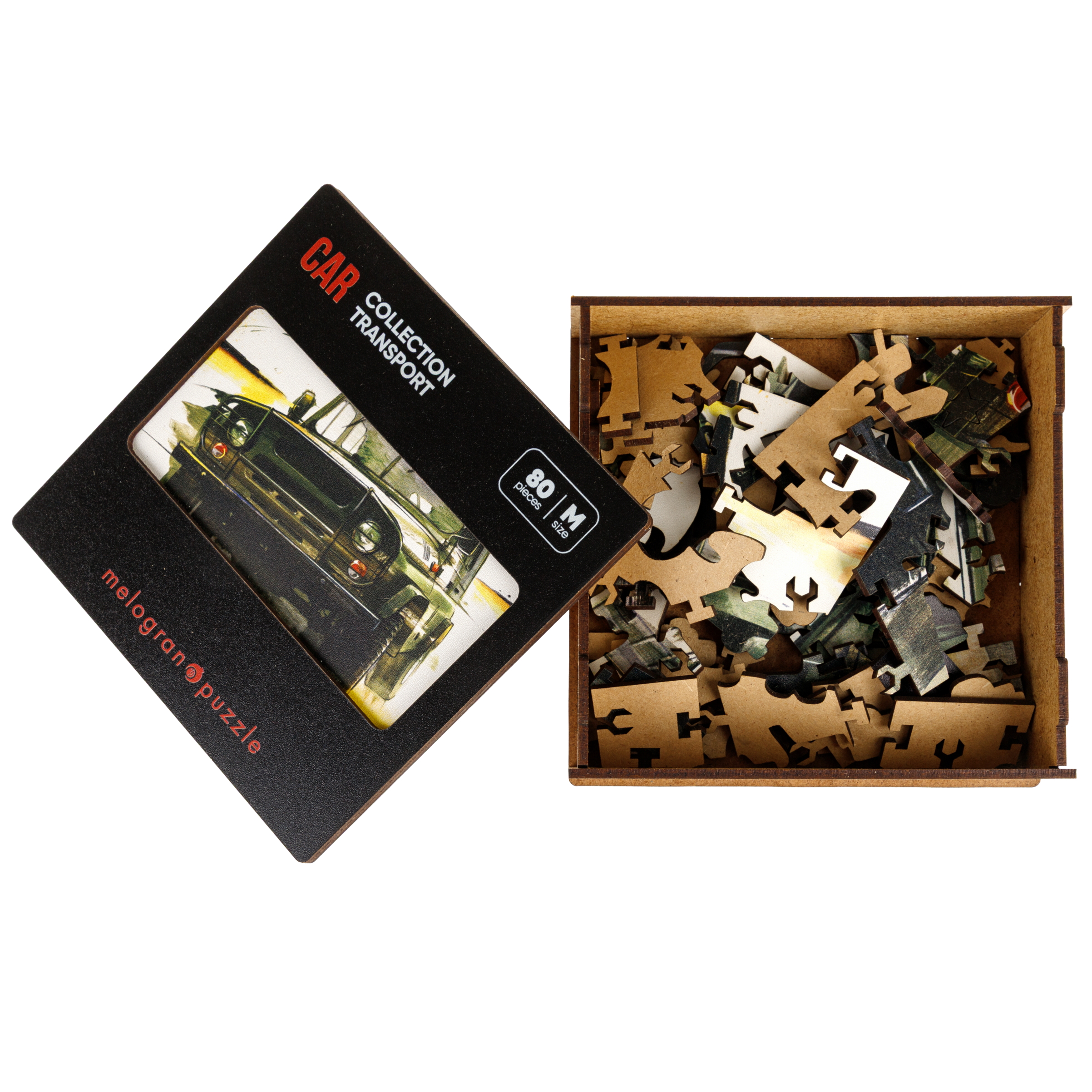 Пазл Melograno puzzle деревянный - фото 2