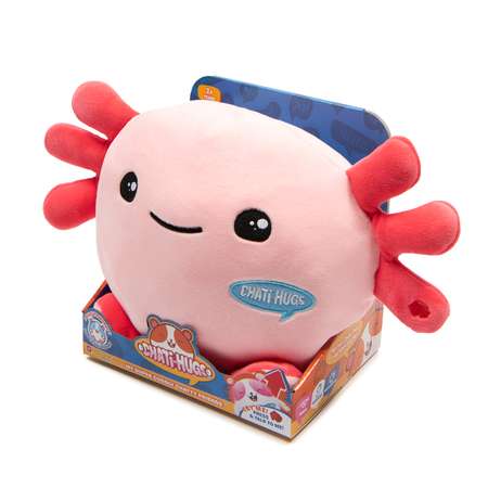 Игрушка мягконабивная Chati-Hugs Аксолотль 80645E