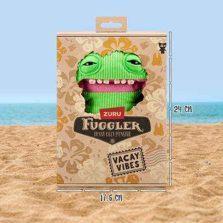 Игрушка мягкая FUGGLER Улыбашка Райли на пляже Фагглеры в отпуске 24см 15714K