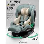 Автокресло Amarobaby Triumph Isofix 0+/1/2/3 (0-36 кг) зеленый