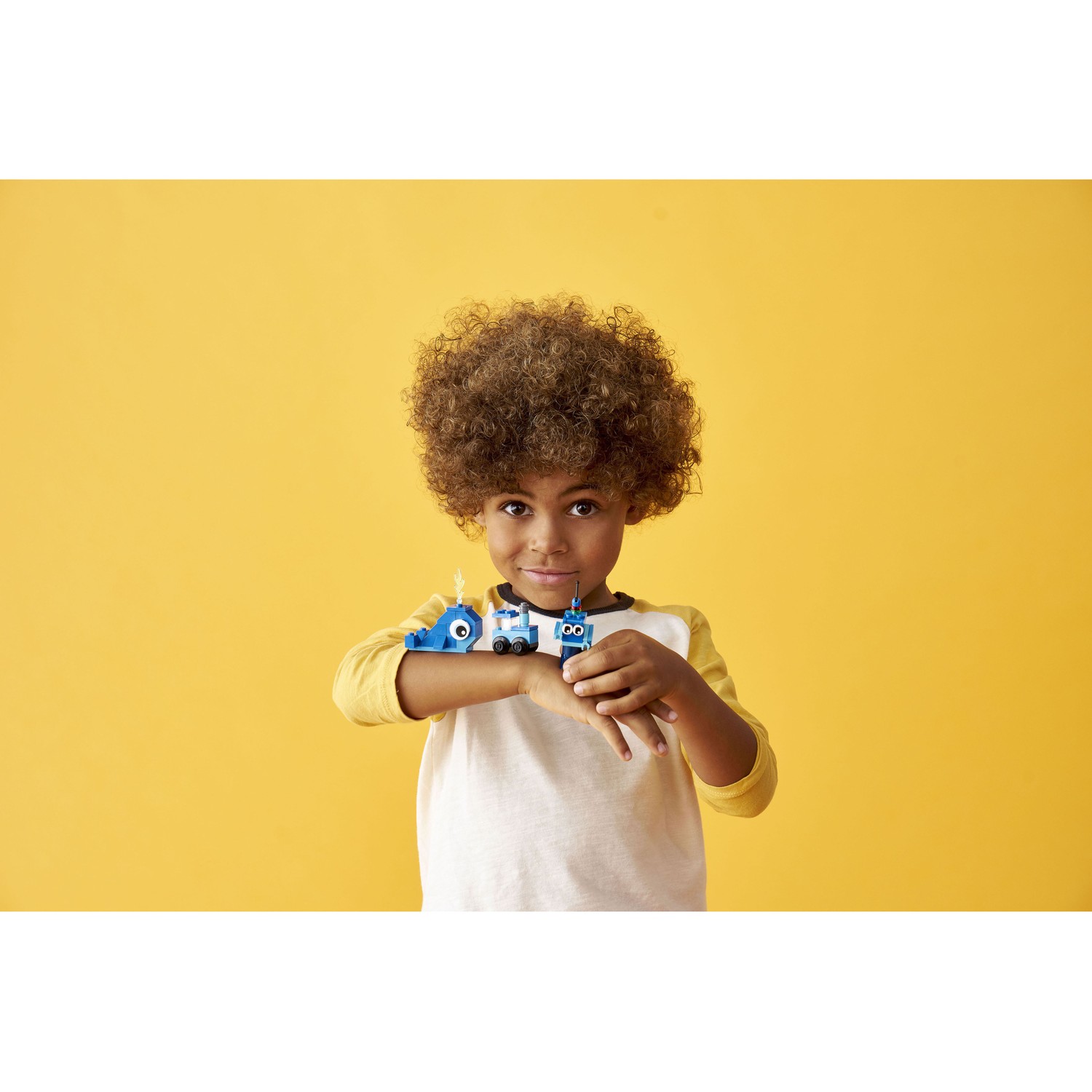 Конструктор LEGO Classic Creative Blue Bricks 52 дет. - фото 7