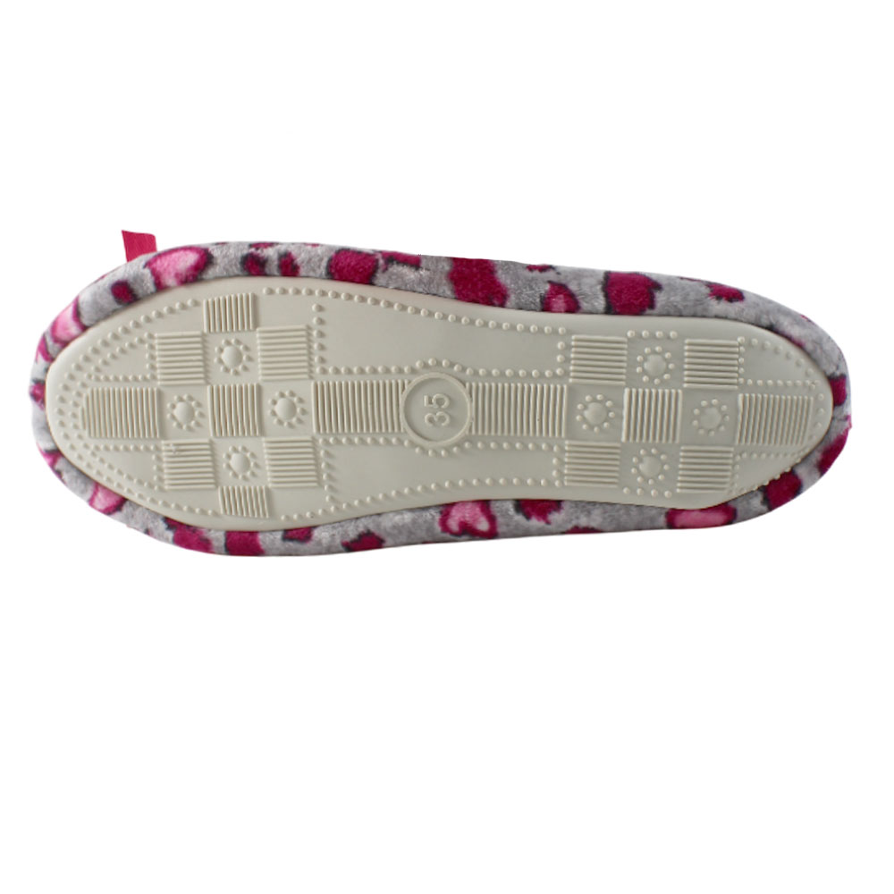 Тапочки Europen A9008-СВ EUROPEN Тапочки домашние,серо-фиолетовый - фото 6