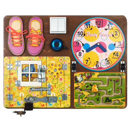 Игрушка Нескучные игры бизиборд