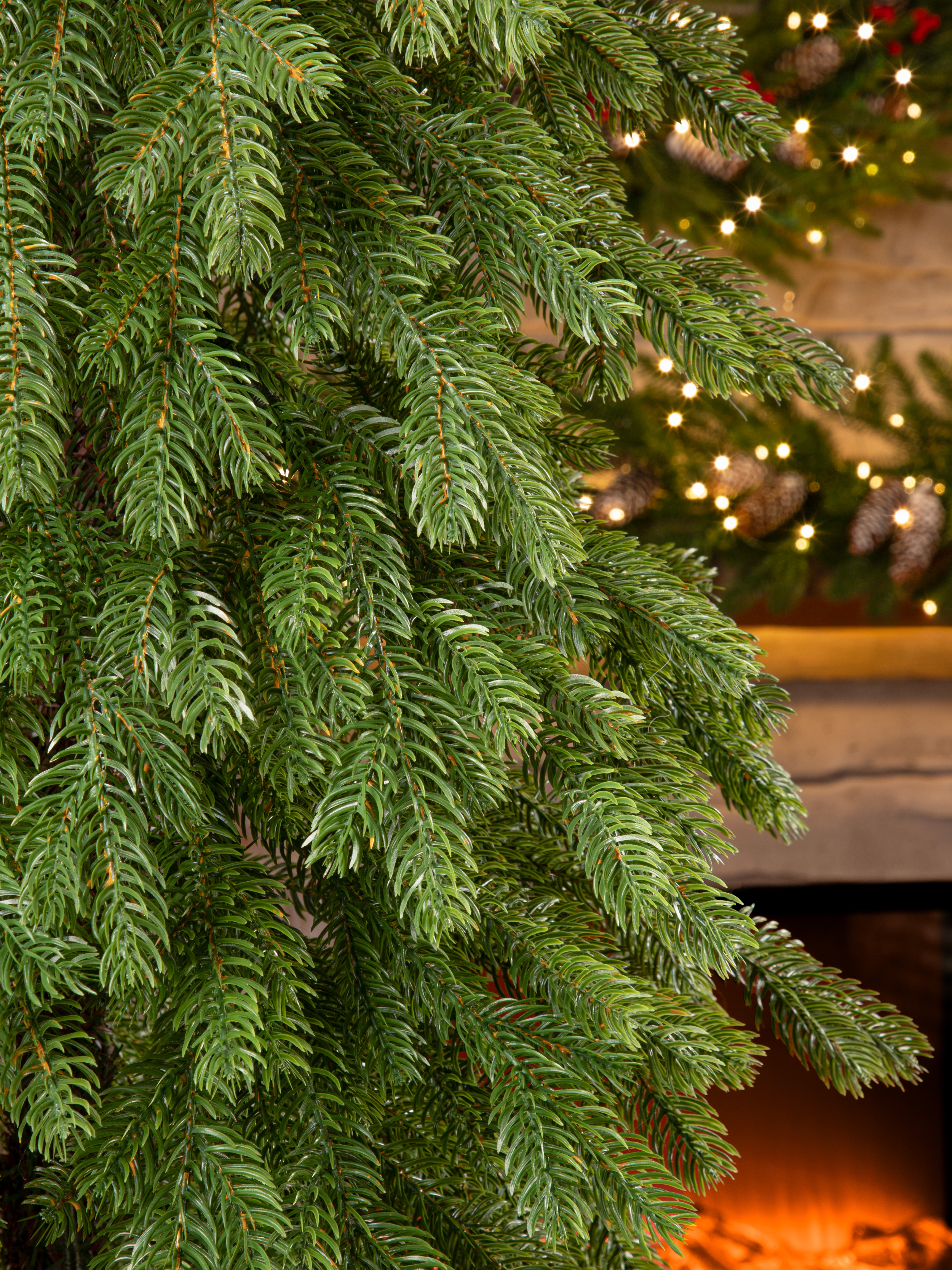 Ель Белоснежка Поезд Ёлок литая на высокой ножке 180см. - фото 3