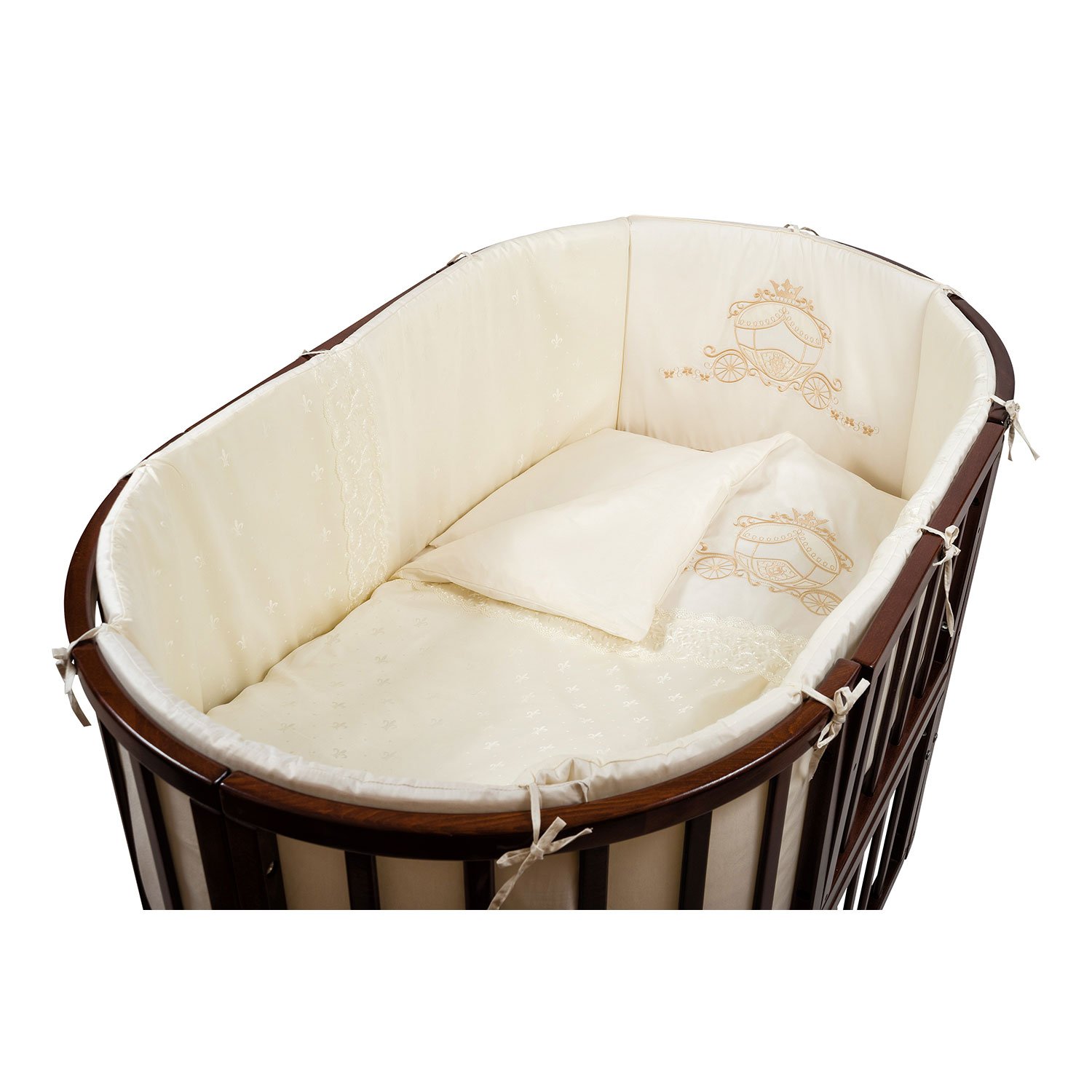 Комплект постельного белья Nuovita Prestigio Pizzo 6 предм. - фото 6