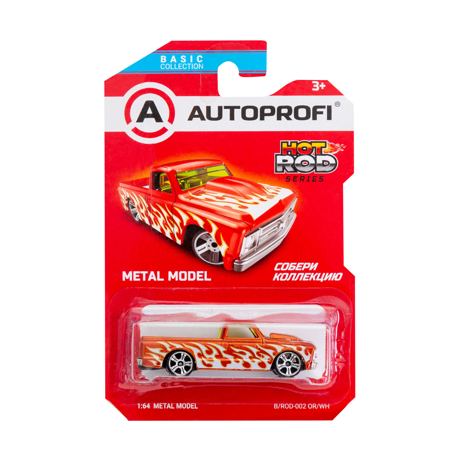 Автомобиль Autoprofi 1:64 в ассортименте CAR-BASIC-02-ROD - фото 3
