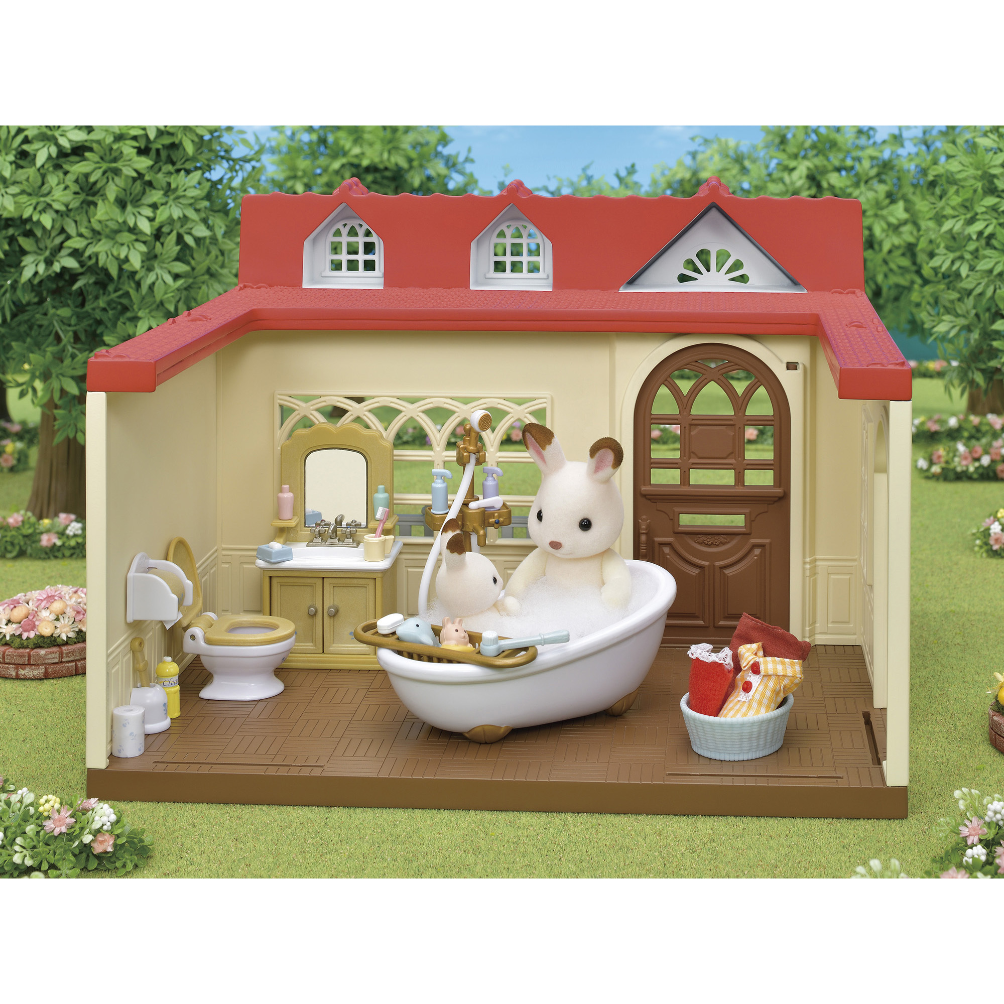 Домик для кукол Sylvanian Families 26 см 5393 - фото 10