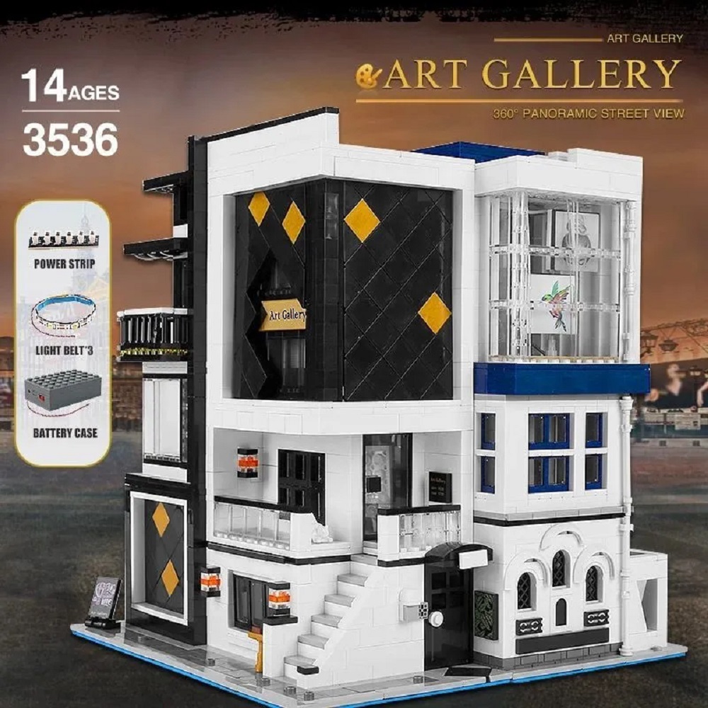 Конструктор Mould King Кофейня Старбакс блочный - фото 3