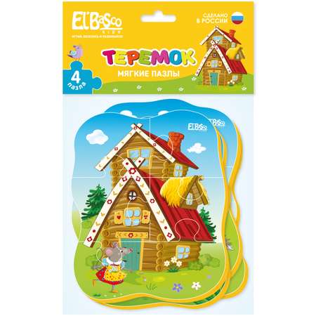 Пазл El BascoKids Теремок мягкий