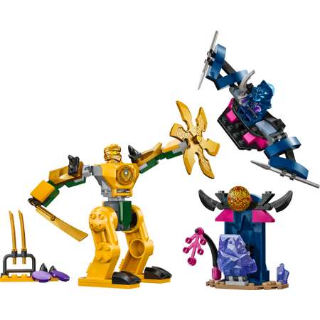 Конструктор LEGO NINJAGO Боевой робот Арина блочный