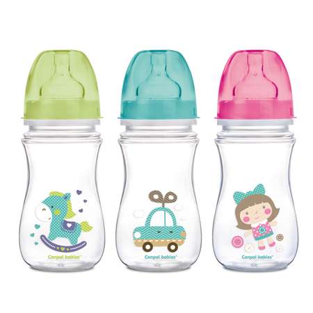 Бутылочка Canpol Babies 240 мл в ассортименте