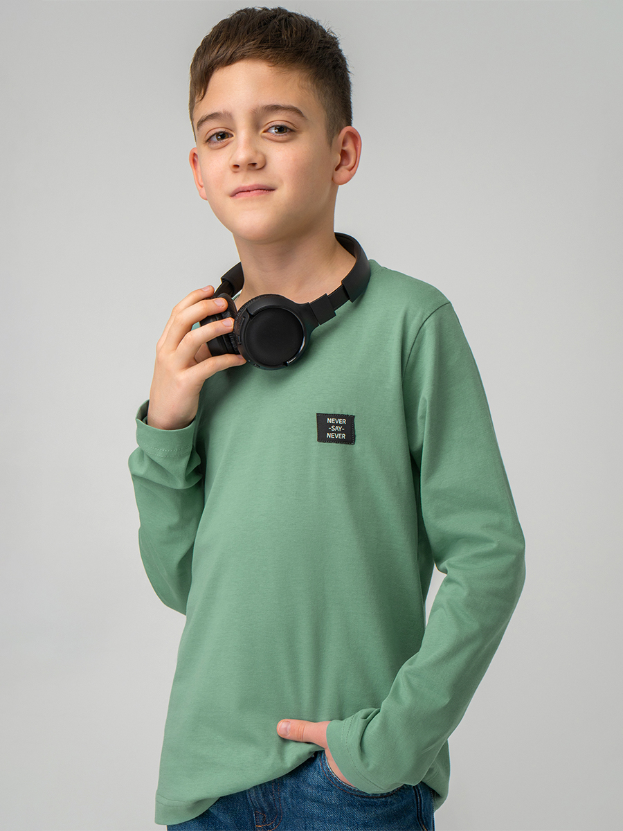 Лонгслив BONITO KIDS SS6096малахитовый - фото 6