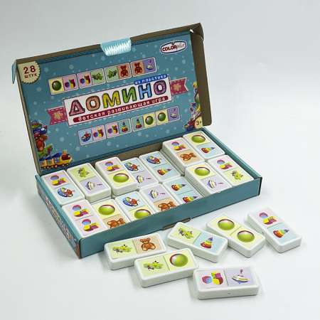 Настольная игра Colorplast Домино