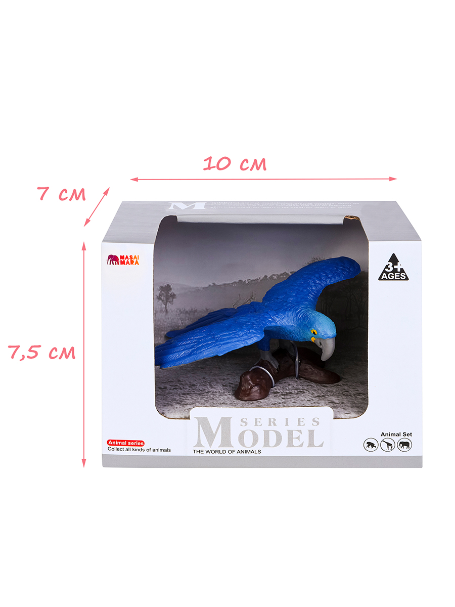 Игровой набор Masai Mara Попугай Голубой Ара - фото 3