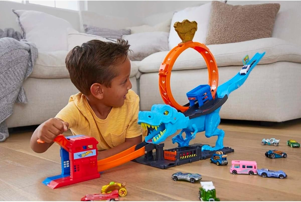 Трек Hot Wheels T-Rex HKX42 - фото 3