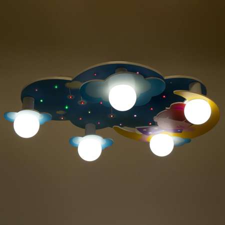 Люстра BayerLux 1373/5 E27 40Вт и 25хLED