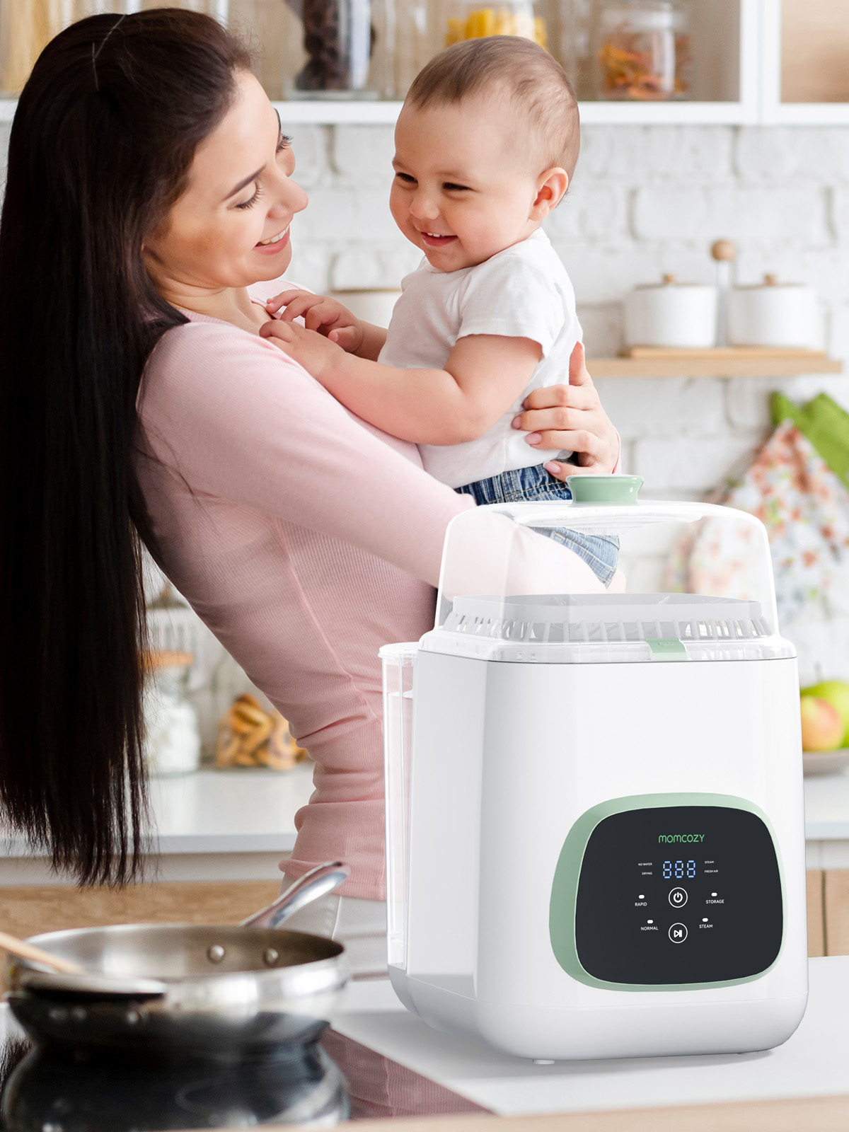 Стерилизатор Momcozy мойка BS03 KleanPal Pro - фото 3