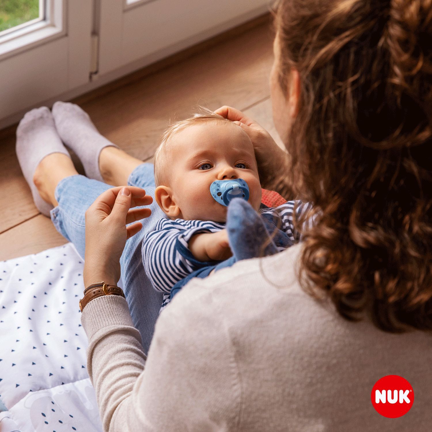 Пустышка Nuk силикон ортодонтическая от 18 мес. 1 шт. - фото 6