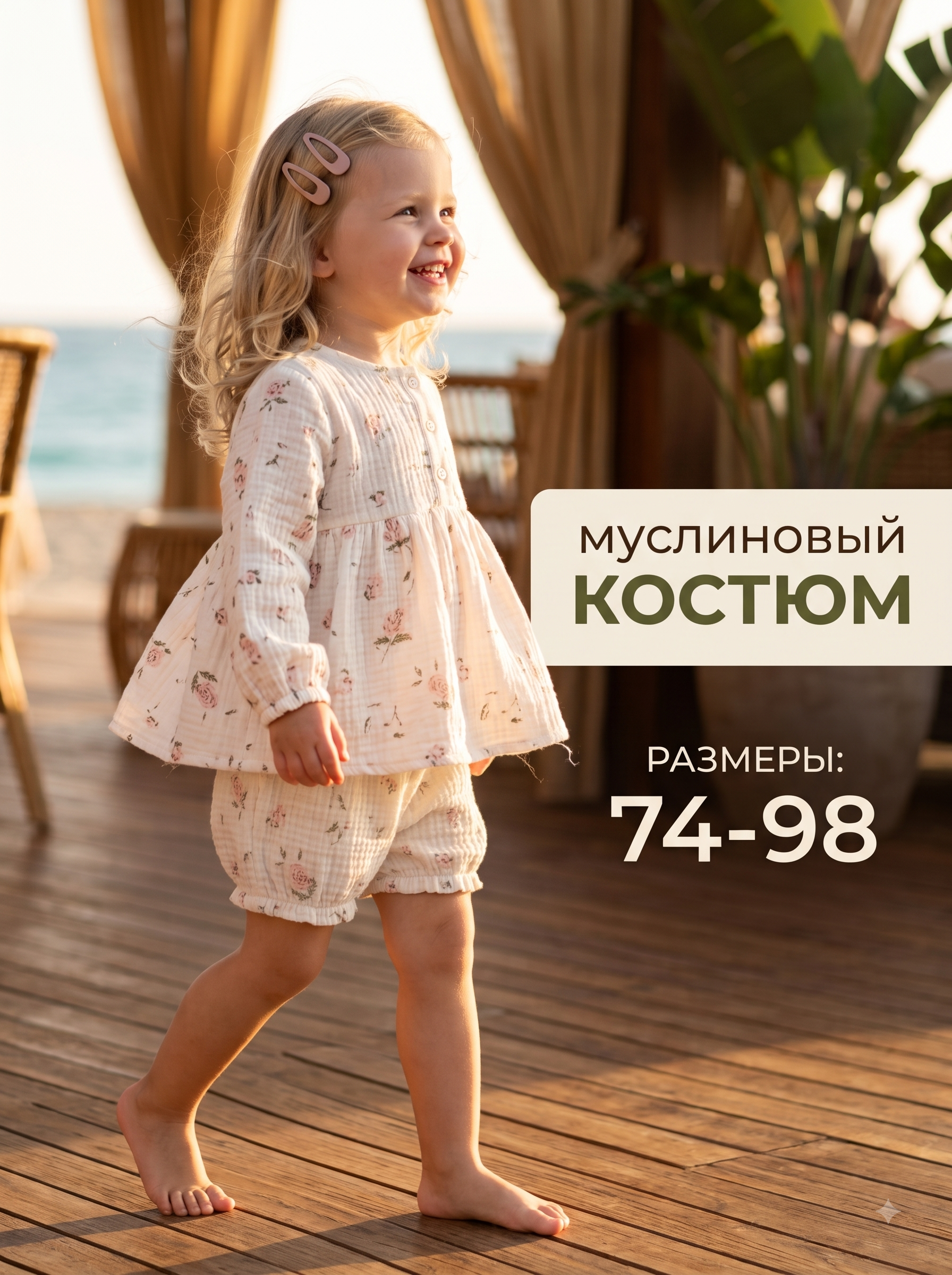 Платье и шортики СОННЫЙ ГНОМИК К4030/02 - фото 2