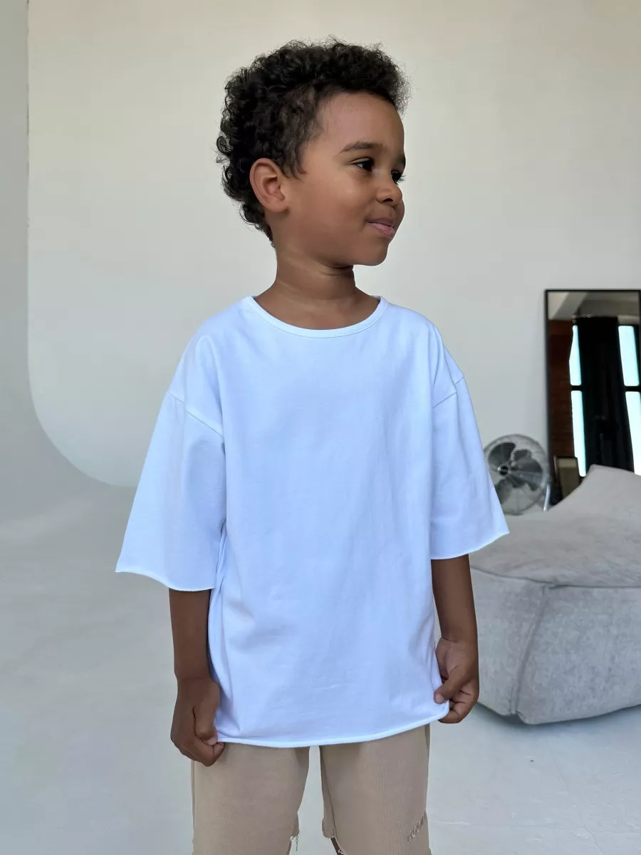 Футболка ROOMY ESSENCE BASICshirt/white - фото 4