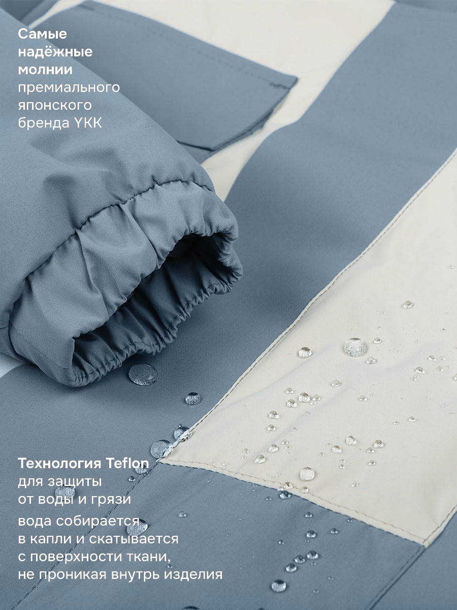 Куртка NIKASTYLE 4м5326 туман/беж - фото 10