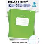 Тетрадь SCHOOLFORMAT клетка 12 лист. 20 шт.