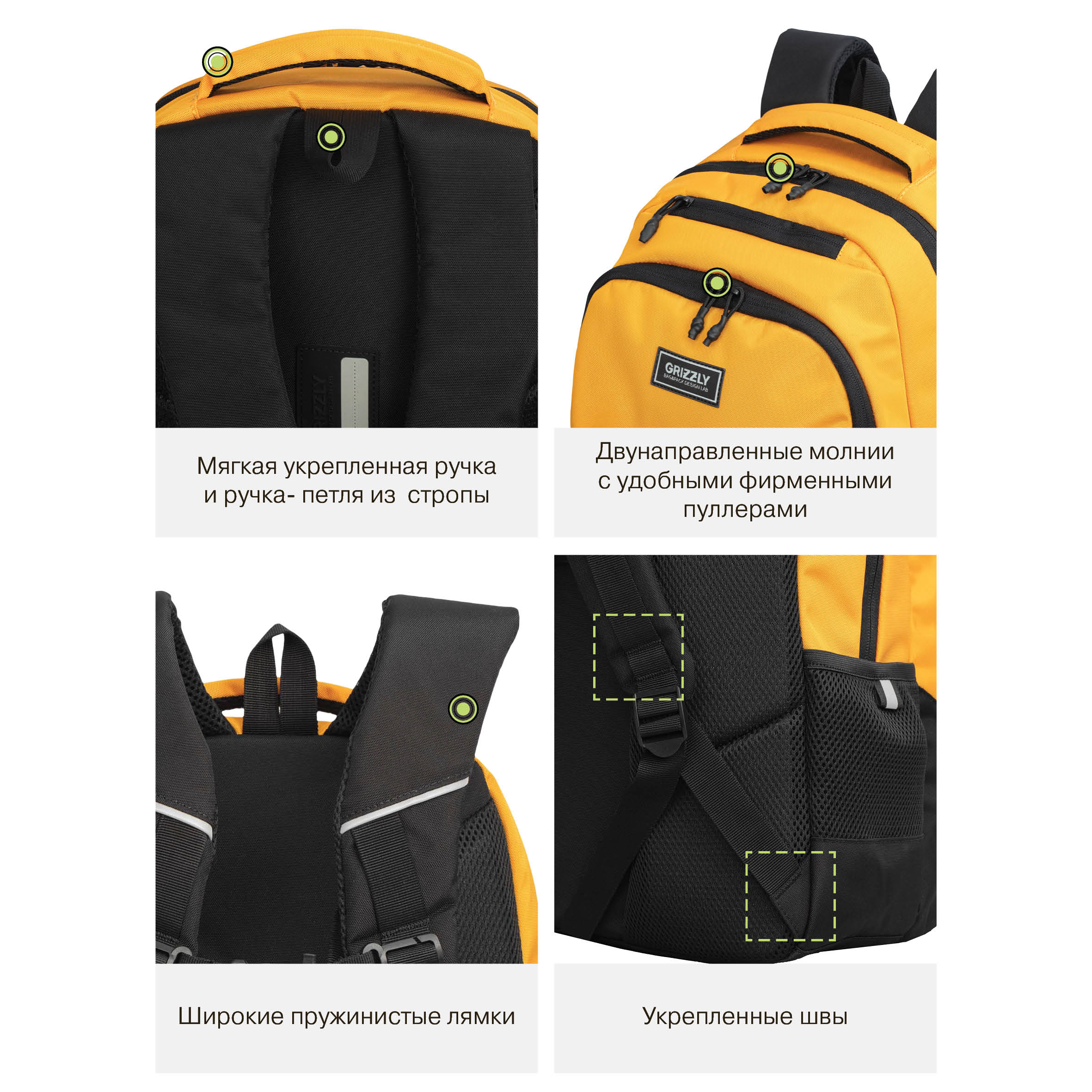 Рюкзак Grizzly для мальчика - фото 13