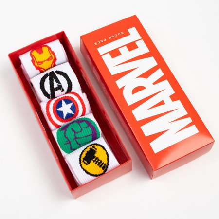 Носки 5 пар Marvel