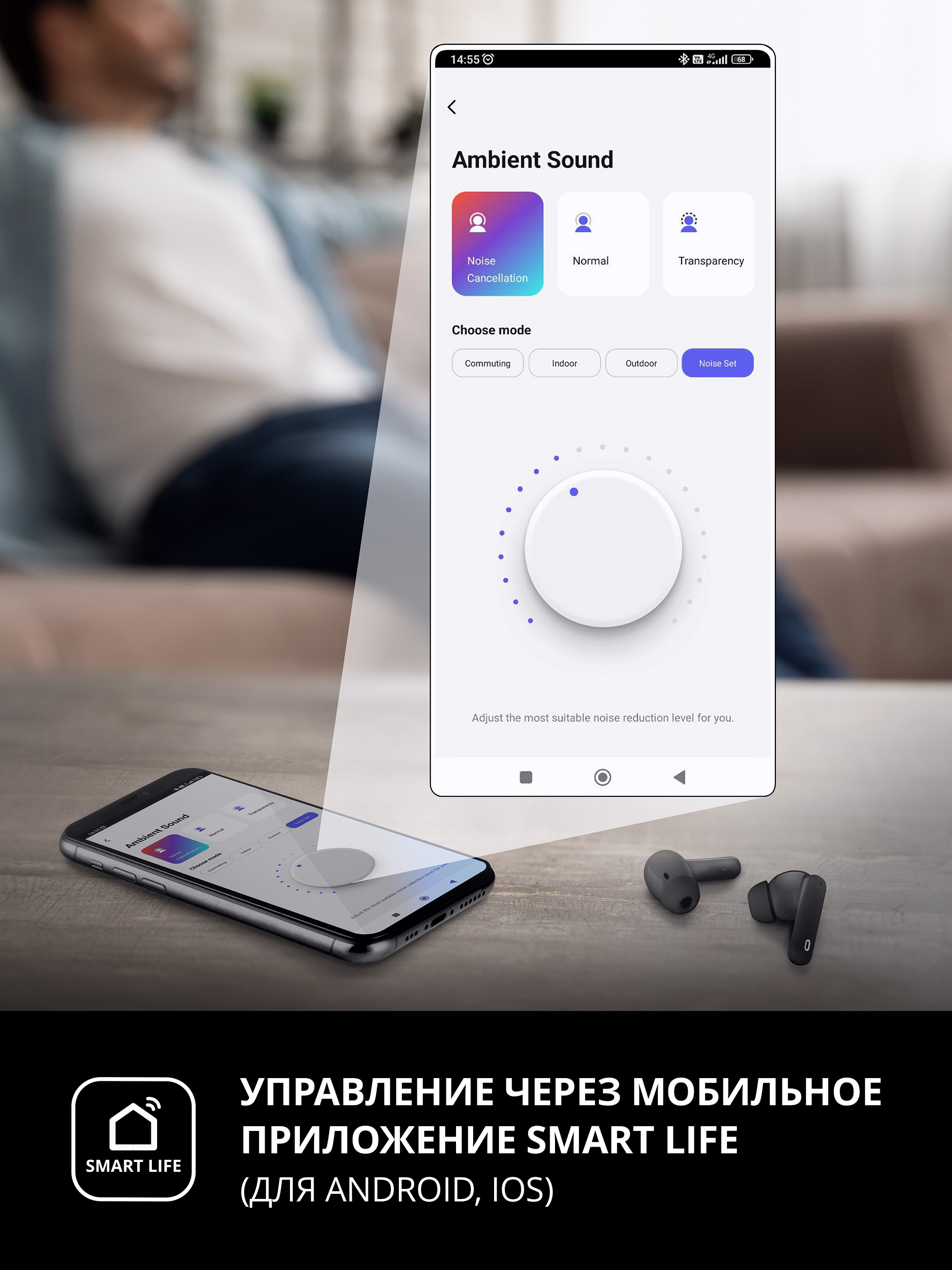 Наушники TWS SVEN E-315B - фото 8