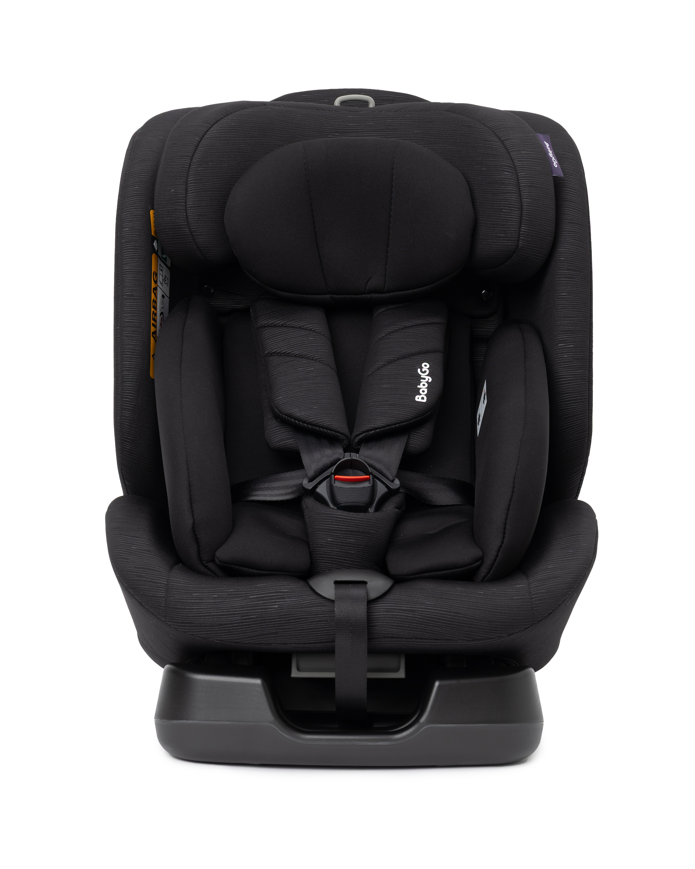 Автокресло BabyGo 4-Stage 0+/1/2/3 (0-36 кг) черный - фото 1