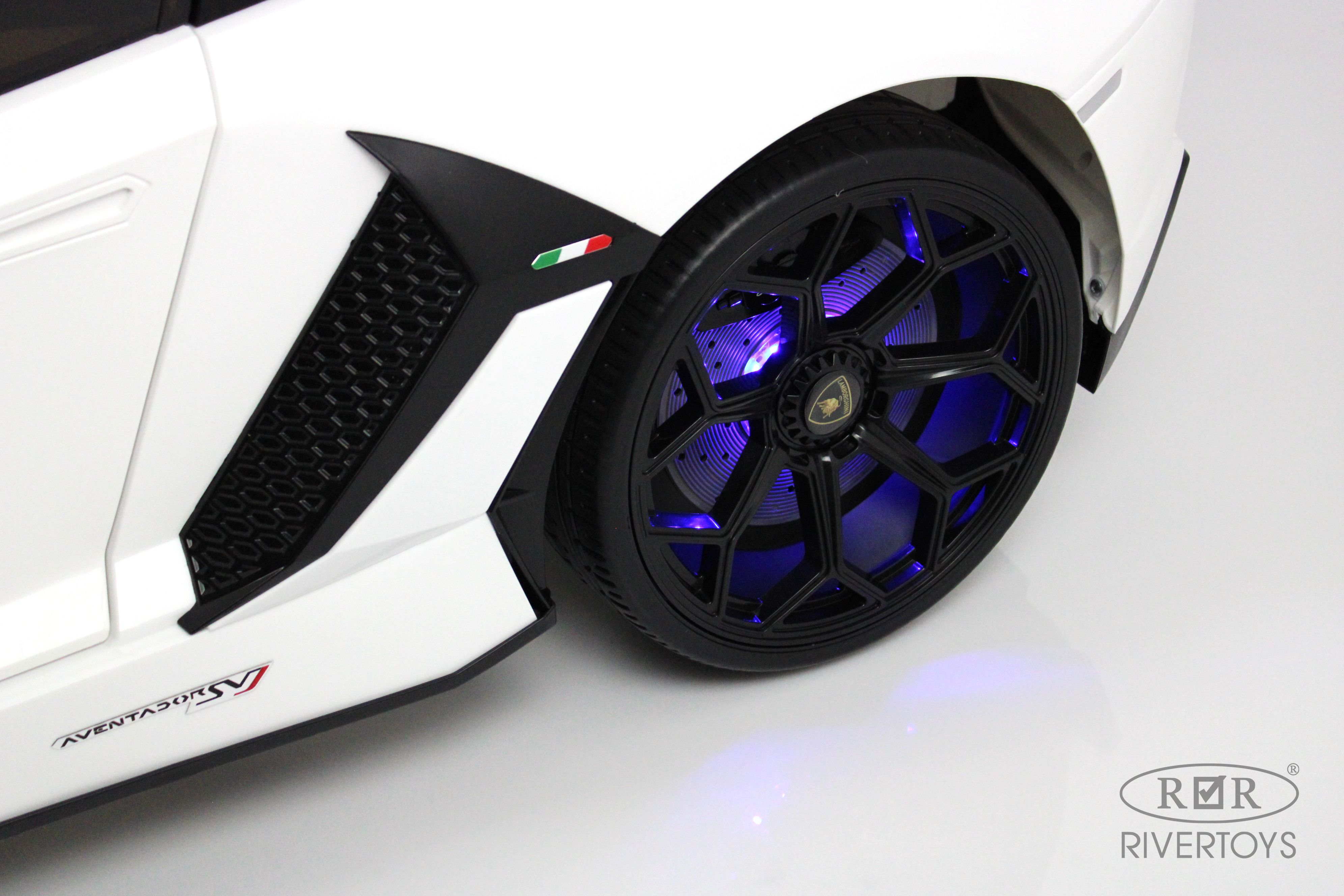 Электромобиль RIVERTOYS A111MP-WHITE С пультом ДУ - фото 21