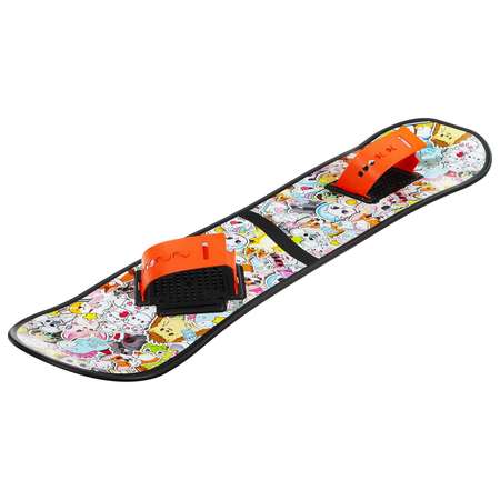 Сноуборд детский Snow Cat с облегчёнными креплениями 95 см