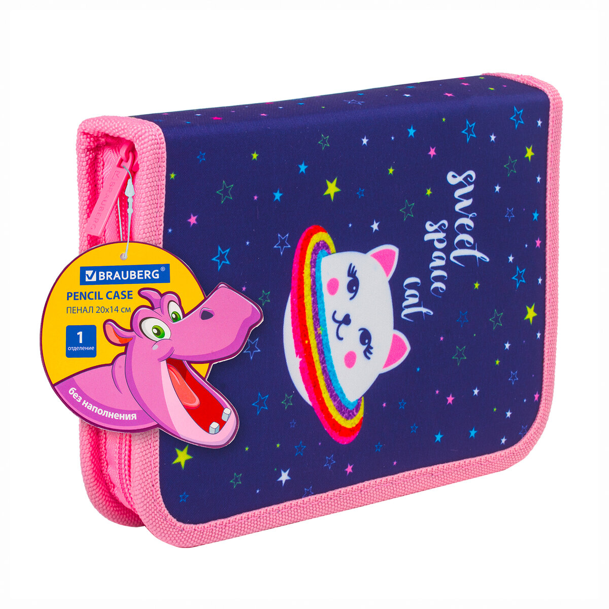 Пенал книжка Brauberg Space Cat - фото 8