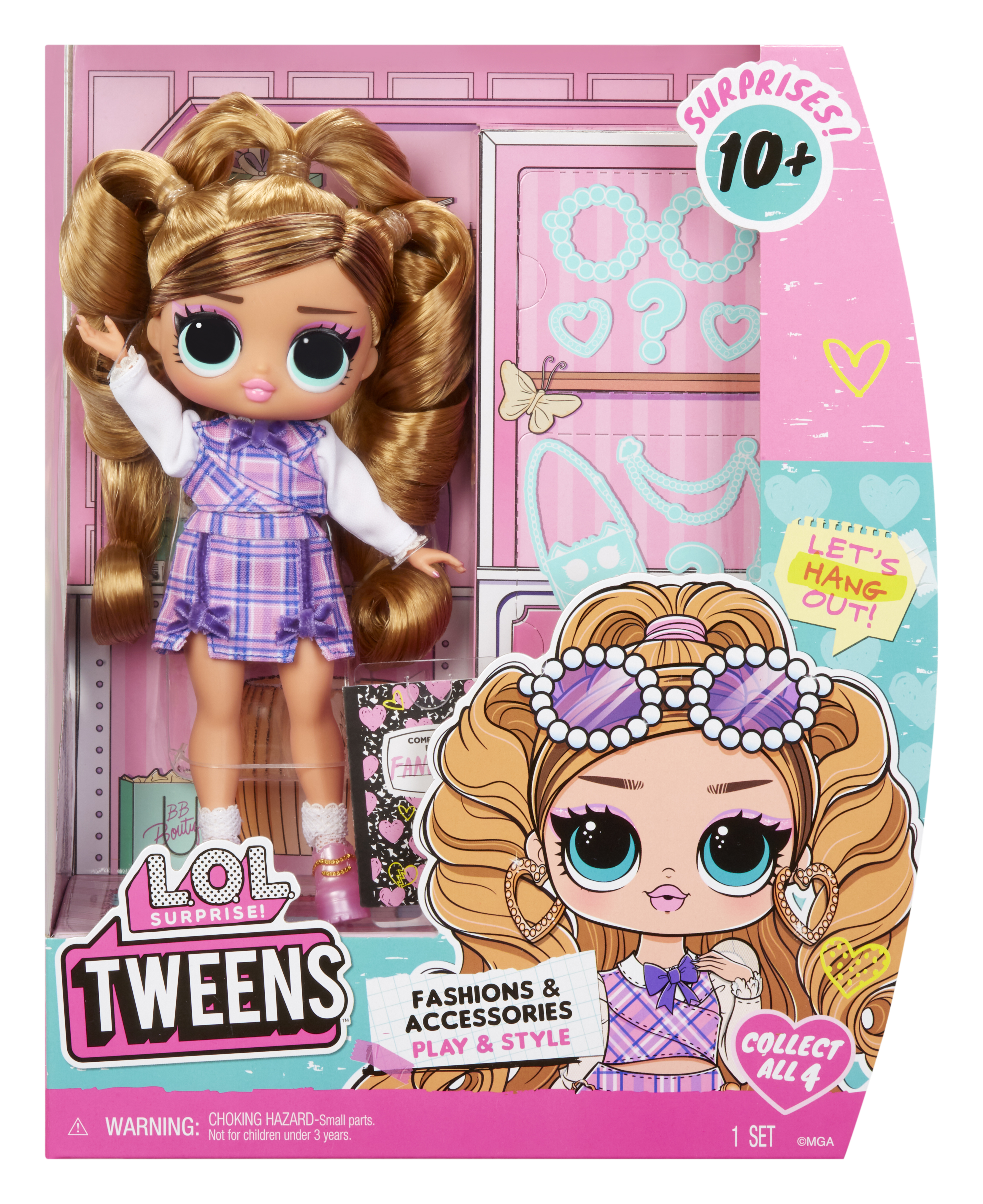 Кукла мини L.O.L. Surprise! Tweens Фэнси Герл с акс. 542568EUC - фото 1