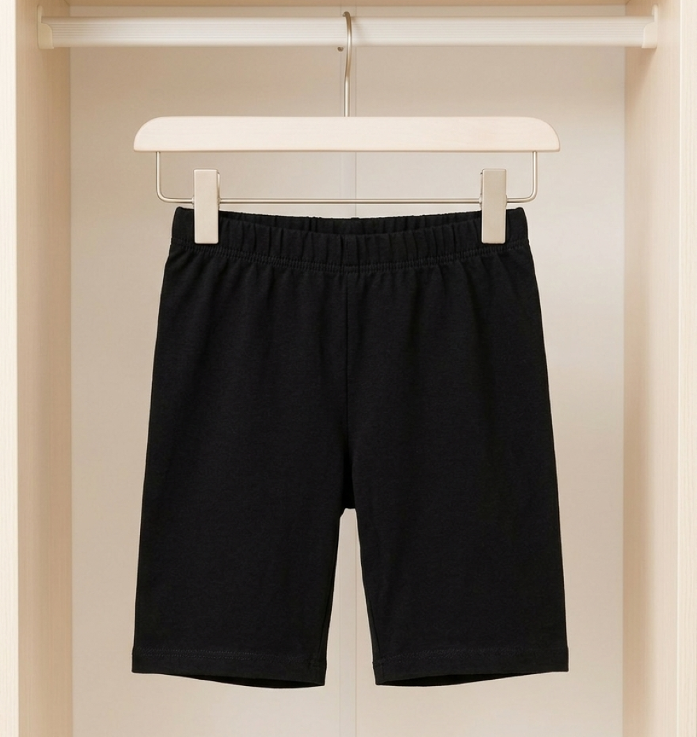 Изображение товара Велосипедки SoloWay 134 черные для девочек без карманов