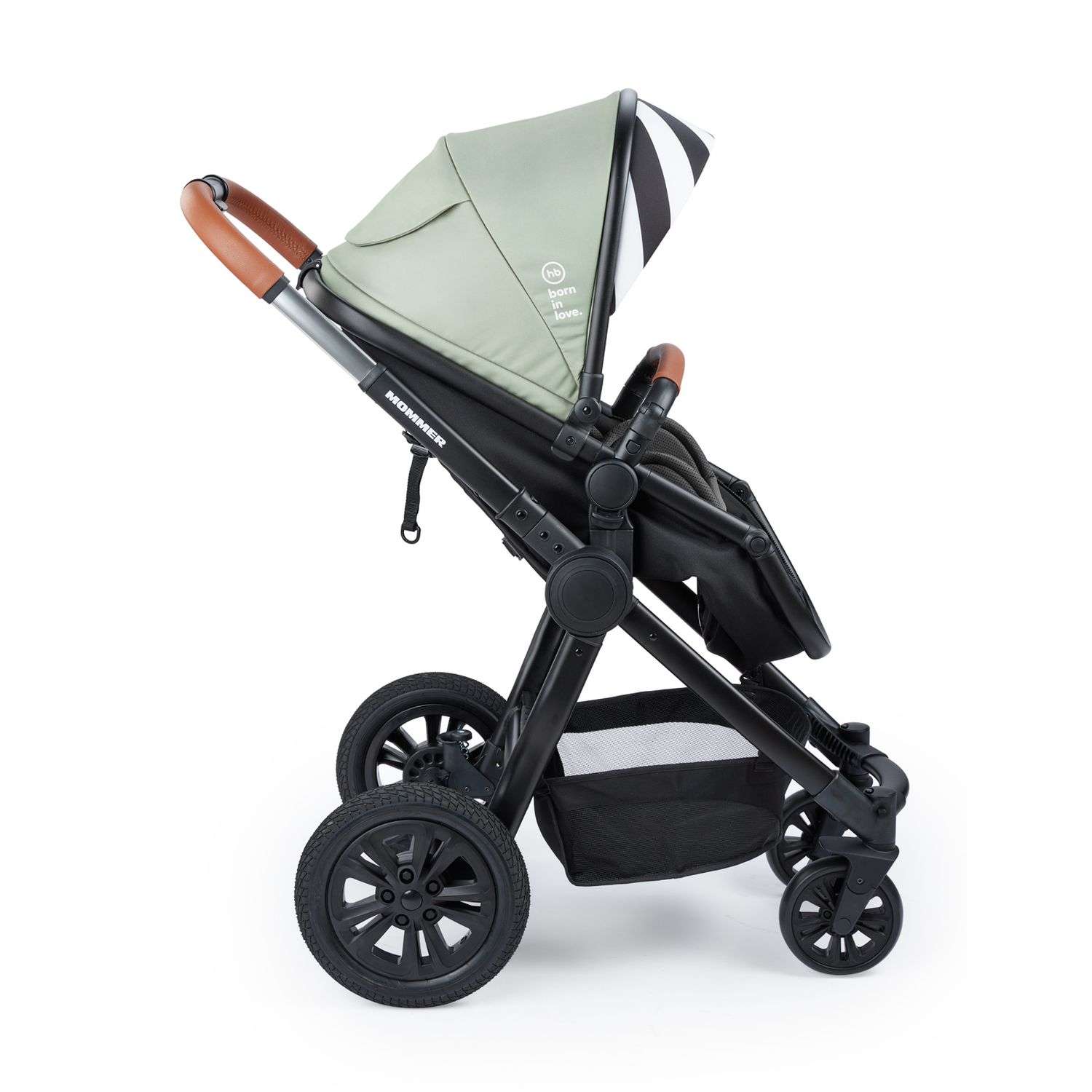 Коляска трансформер Happy Baby Mommer Dark Green - фото 8
