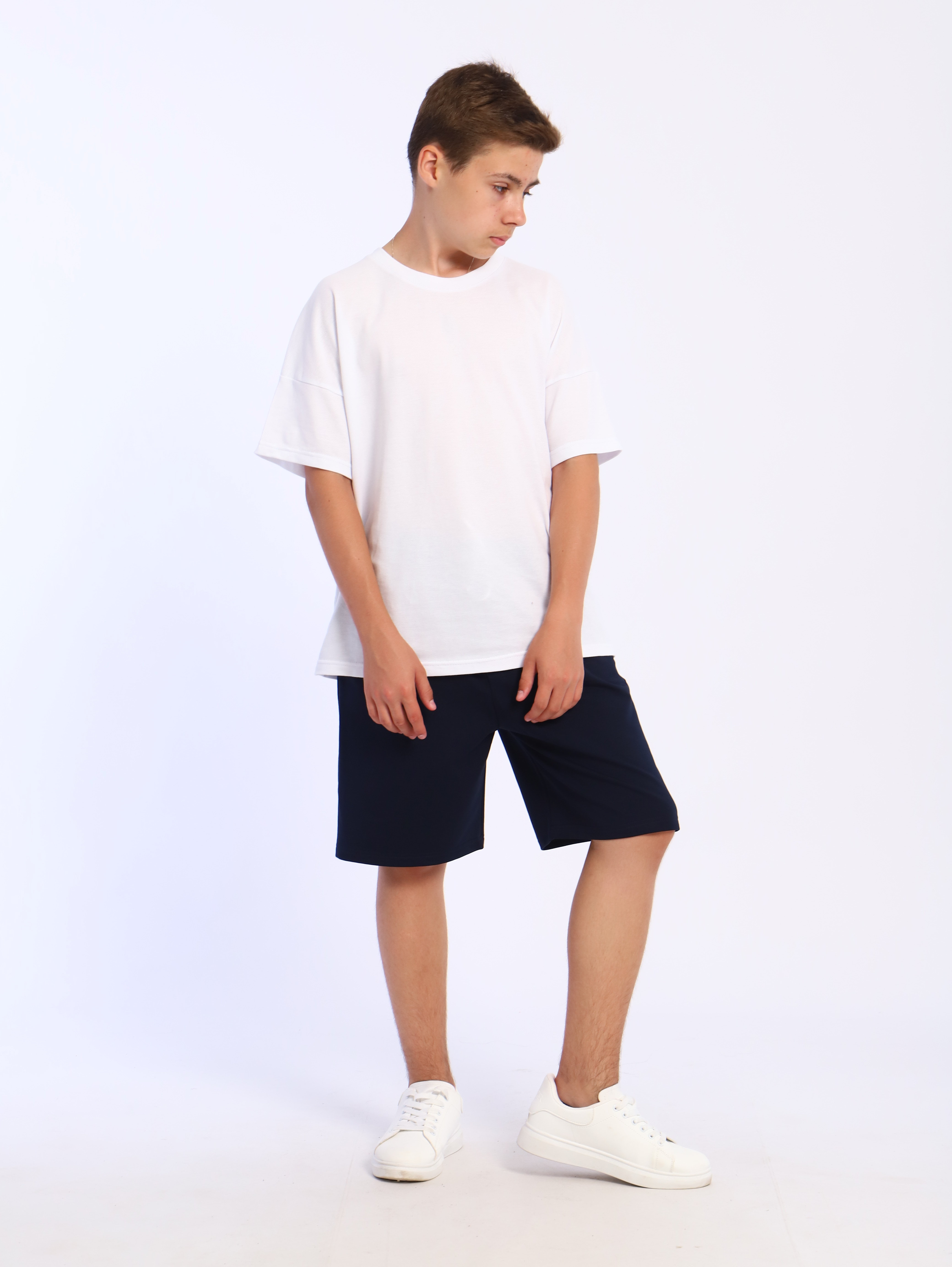 Шорты ЛАДОШКИ Шорты Олег синий - фото 8