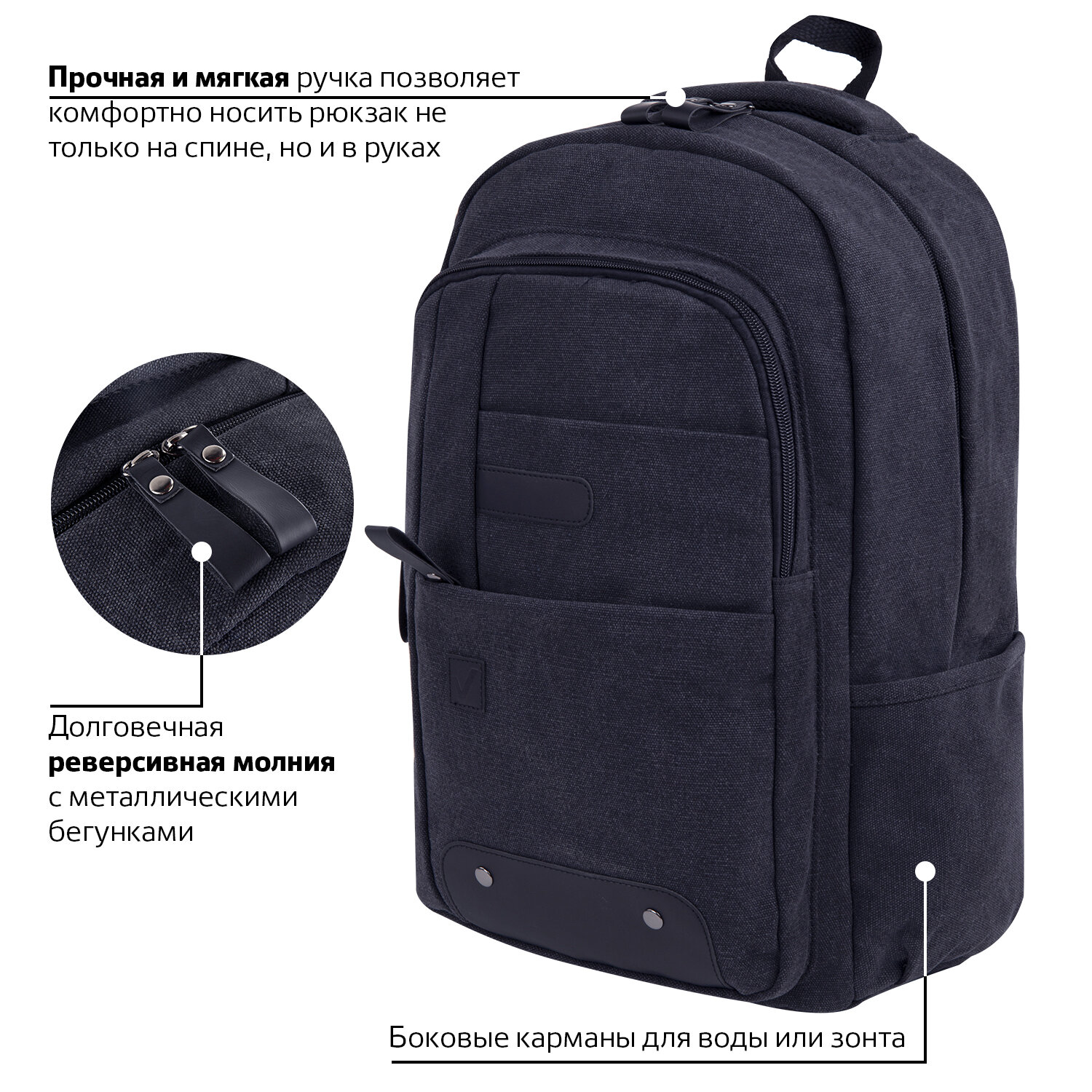 Рюкзак Brauberg Пульс - фото 4