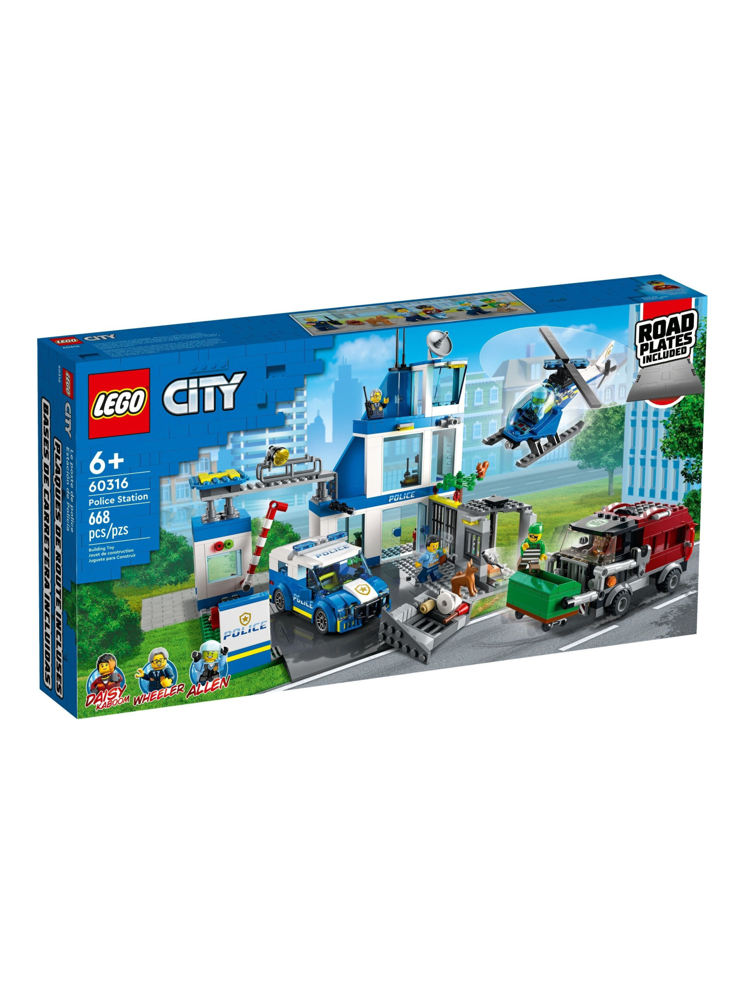 Конструктор LEGO City Полицейский участок 668 дет. - фото 1