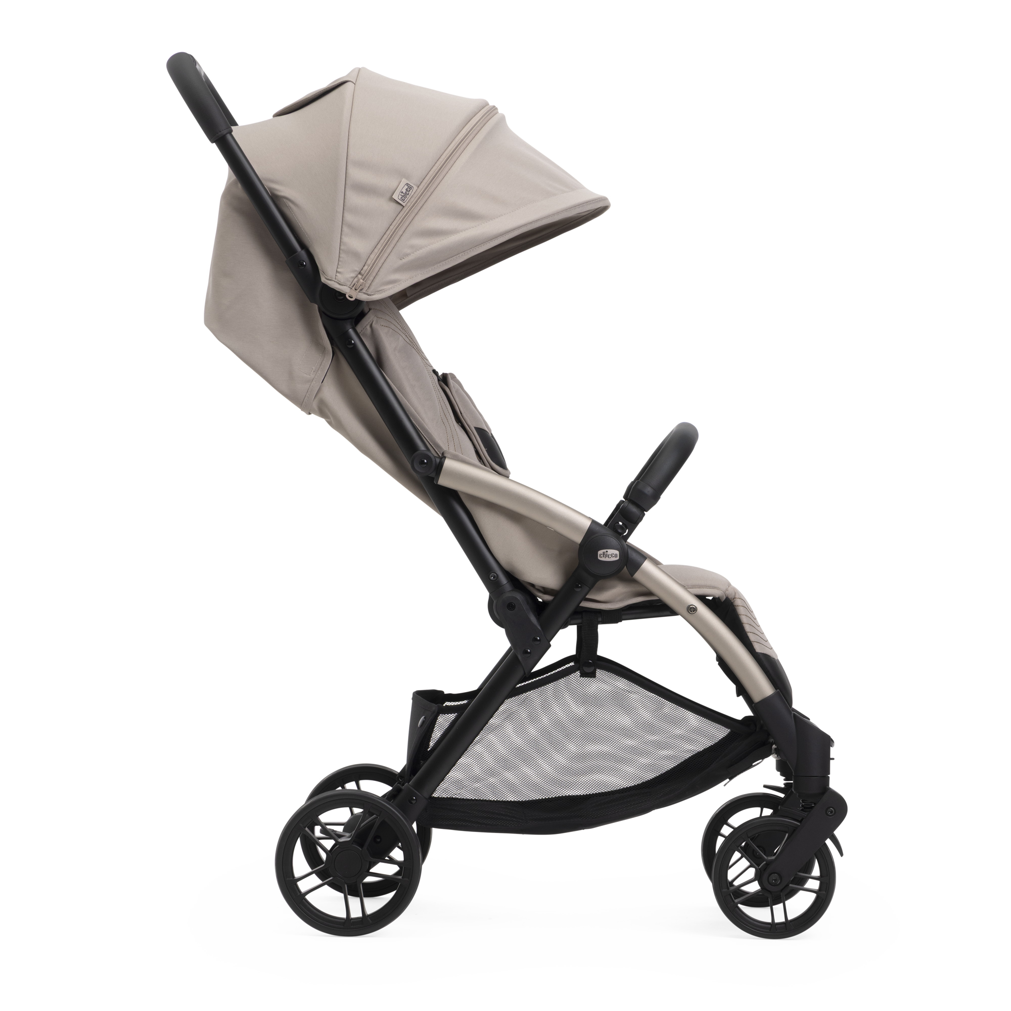 Коляска прогулочная Chicco бежевый - фото 2