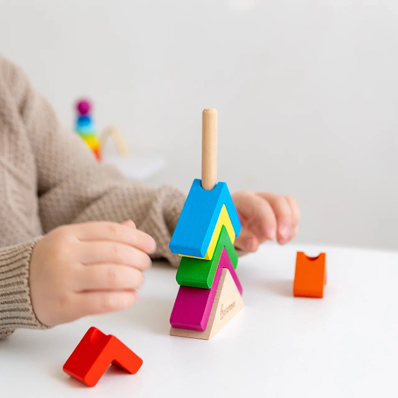 Конструктор Alatoys ЁЛОЧКА 7деталей деревянный 7 дет. - фото 7