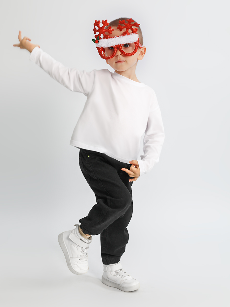 Лонгслив Соль и Перец SP0438KFбелый - фото 5