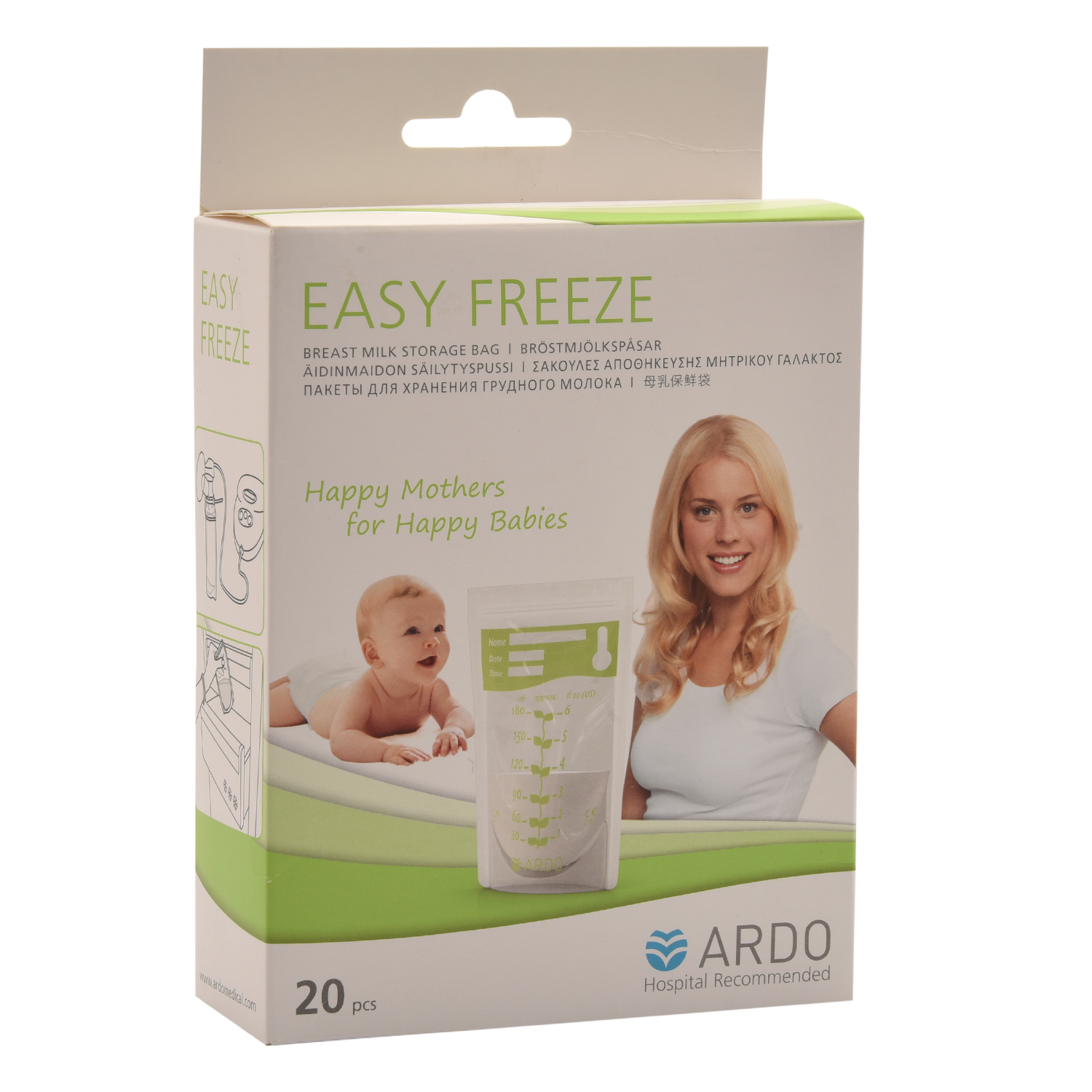 Пакеты для грудного молока ARDO EASY FREEZE - фото 1