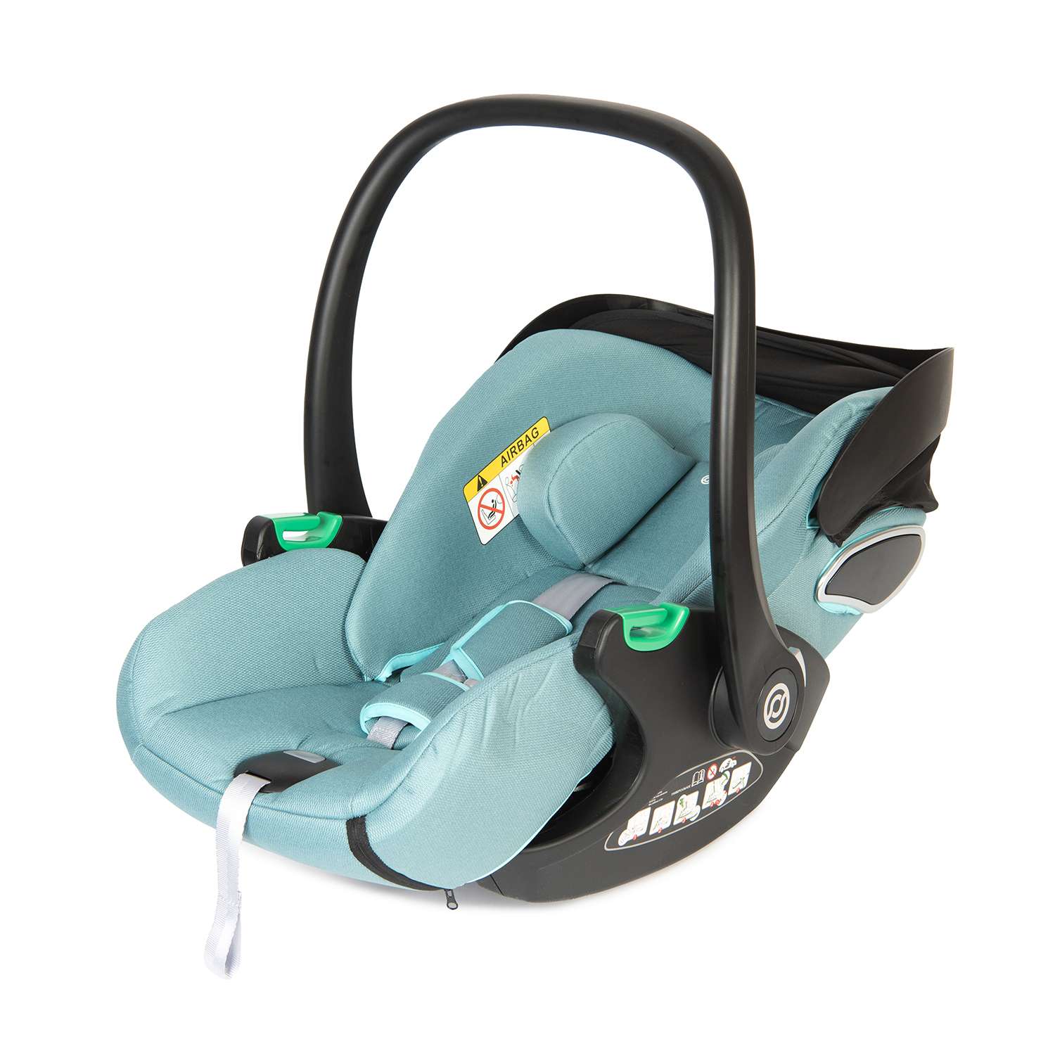 Автокресло Olsson B-Safe Mint 0+/1 (0-18 кг) зеленый - фото 9