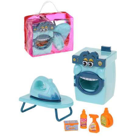 Игрушка Наша Игрушка гладильная доска, утюг, стиральная машина
