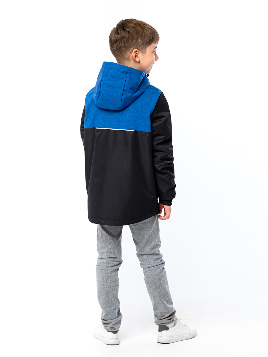 Куртка RODOS М-230/1/черный_васильковый - фото 3