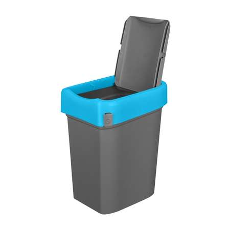 Контейнер Econova для мусора Smart Bin 50л синий