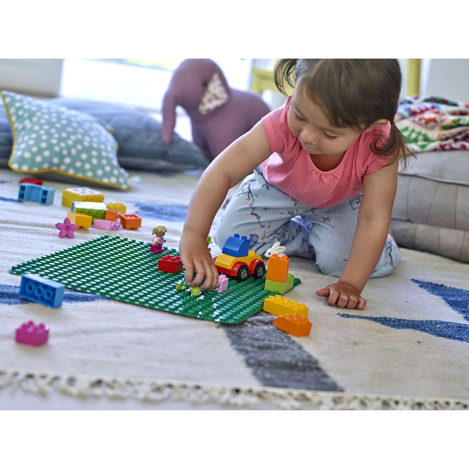 Конструктор LEGO DUPLO Большая строительная пластина 1 дет. - фото 7