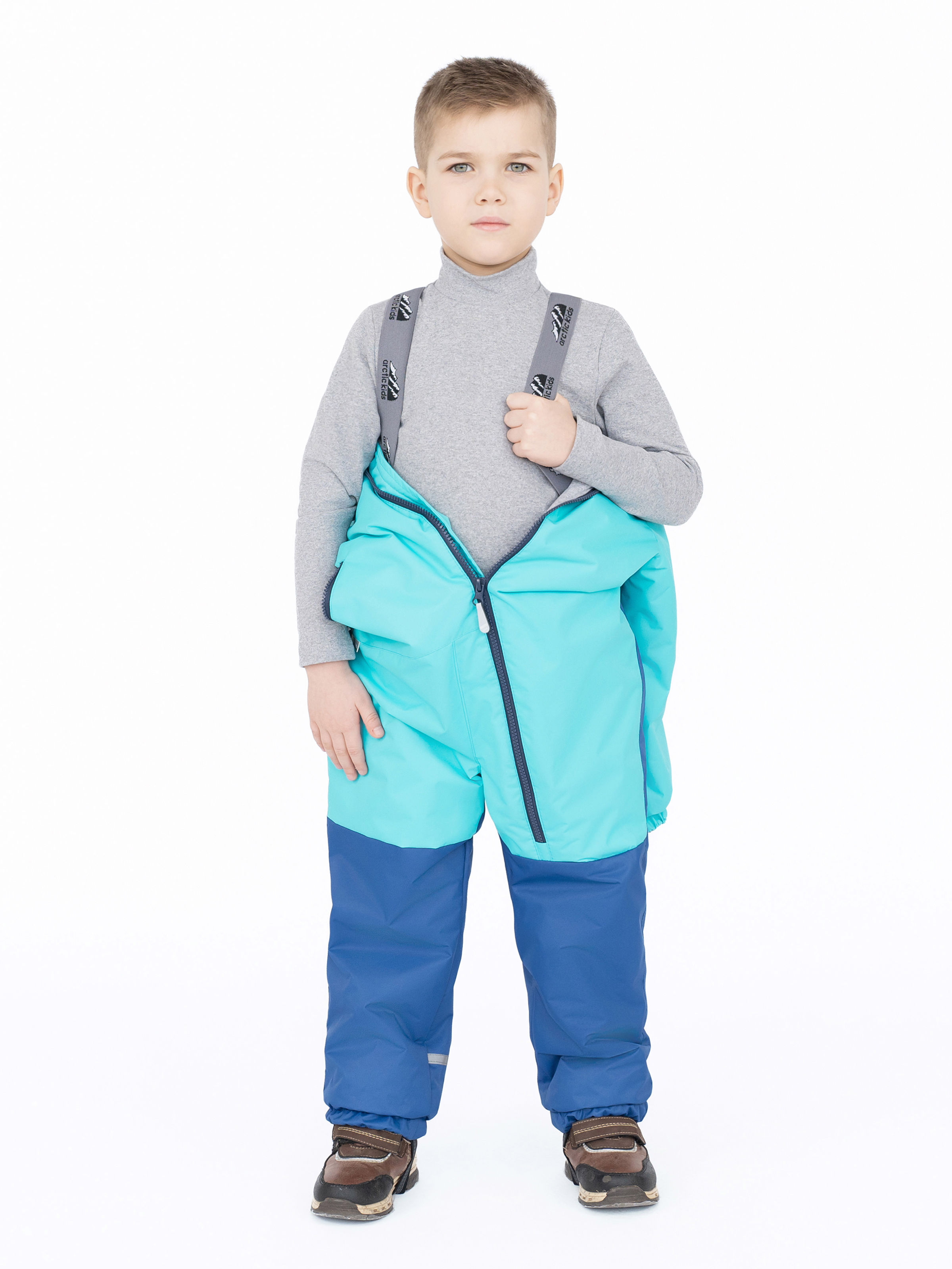 Комбинезон Arctic kids 30-042 бирюза - фото 4